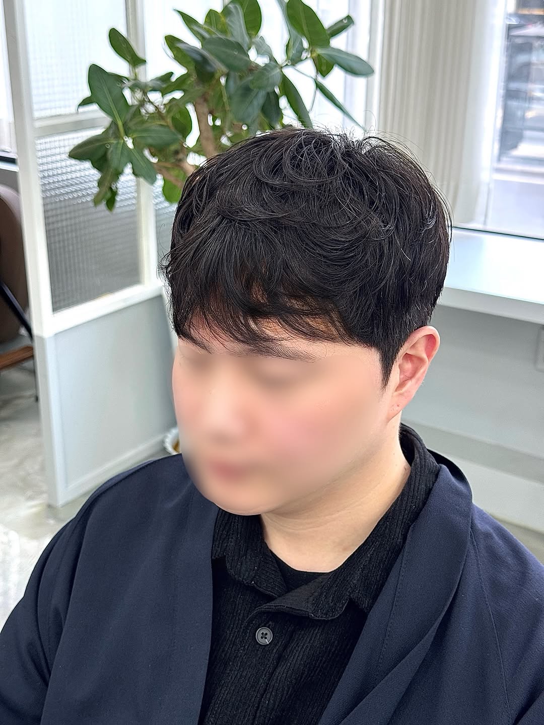 장한평역 미용실 헤어샵426 시스루 쉐도우펌 시술 사진