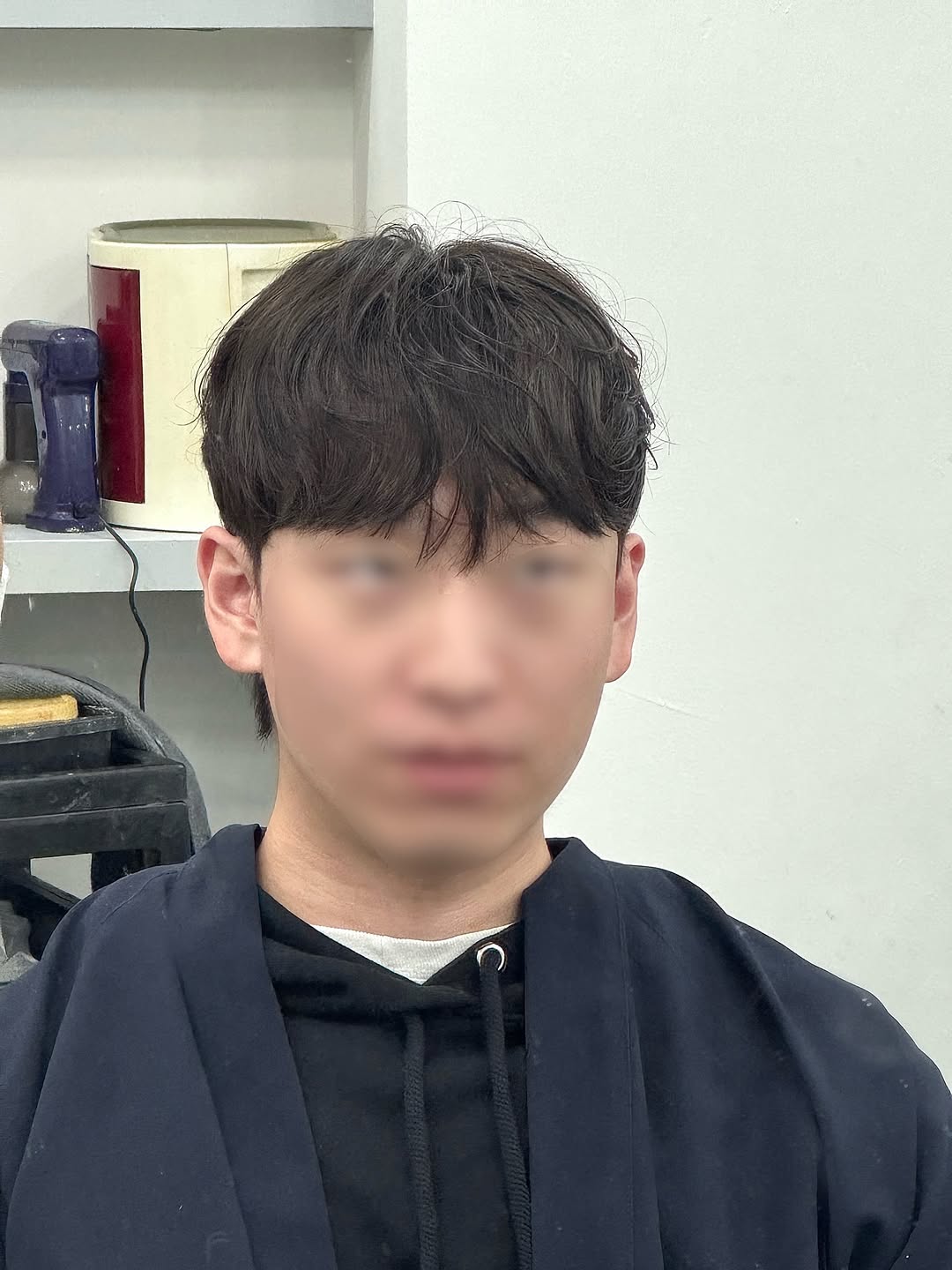 장한평역 미용실 헤어샵426 시스루 쉐도우펌 시술 사진